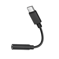 Type-c à 3.5mm câble adaptateur de câble audio résolution 8K écouteur micro adaptateur stéréo Aux pour casque pour divers appareils