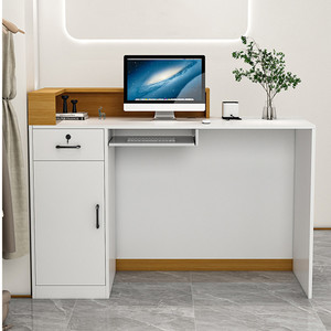 <span class=keywords><strong>Mostrador</strong></span> <span class=keywords><strong>de</strong></span> Recepción <span class=keywords><strong>de</strong></span> Hotel <span class=keywords><strong>de</strong></span> <span class=keywords><strong>Madera</strong></span>, <span class=keywords><strong>Mostrador</strong></span> Frontal <span class=keywords><strong>de</strong></span> Oficina Moderno, Tamaño Pequeño 1m, <span class=keywords><strong>Mesa</strong></span> <span class=keywords><strong>de</strong></span> Recepción Personalizada - Product Image 2
