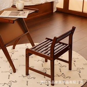 Solid Wood Children <b>Study</b> <b>Chair</b> 38x32x50cm Modern Design For Kids And Adults - Product Image 1