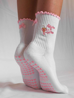 Chaussettes de Pilates personnalisées à faible MOQ, conception rapide, vente en gros, chaussettes de yoga antidérapantes de haute qualité, vente chaude, anti-boulochage, 100 % coton, pour femmes