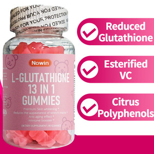 Gommose di L-Glutatione Vegane per lo Sbiancamento della Pelle, Integratore di Collagene e Vitamina C per Adulti, Potenziamento Antiossidante, Solo OEM/ODM - Product Image 2