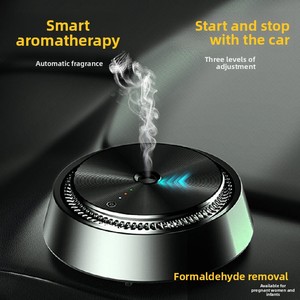 Aromatizador Inteligente para Auto, de <span class=keywords><strong>Aluminio</strong></span>, con Pulverización Automática, Regulación de Tres Niveles, Atomización Gulong, Perfume en <span class=keywords><strong>Aerosol</strong></span> - Product Image 1