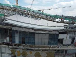 Modern Aluminum <b>Curtain</b> Wall <b>Panels</b> Powder Coated Anti Corrosion for Building Exterior - Product Image 2