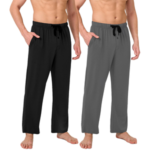 All'ingrosso pantaloni da uomo in bambù pigiama pantaloni da notte personalizzati da uomo - Product Image 1