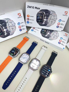 Montre connectée tendance en promotion, écran TFT carré, IP67, grand écran, charge sans fil, bouton rotatif, batterie 300 mAh, deux bracelets - Product Image 5