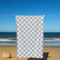 Custom Simple Fashion Perfect Travel Microfiber Towels Camping Quick Drying Beach Towels
