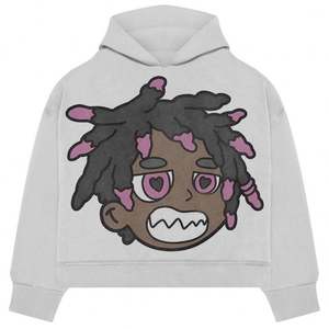 Custom Dtg Oversized Graphic Hoodies French Terry Cotton Pocket No String Heavyweight 400GSM Distressed Acid Wash <b>Men</b> <b>Hoodie</b> - Product Image 1