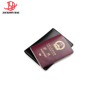 Porte-Passeport de Voyage En Cuir véritable Bifold Portefeuille RFID Blocage Pleine Fleur Porte-Cartes Mince Étui à Cartes