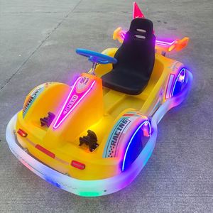Nuevo Kart Luminoso con Control Remoto para Niños, Coche de Choque a Batería Operado con Monedas, Coche para Niños y Adultos para Parque de Atracciones - Product Image 3