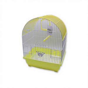 กรงนกเหล็กและพลาสติกแบบแข็ง ขนาด 12x9x15 นิ้ว แบบพกพา สำหรับเลี้ยงและเพาะพันธุ์สัตว์เลี้ยง รุ่น PT-6002 - Product Image 1
