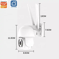 UEMON-Caméra de vidéosurveillance IP Tuya, étanche Wi-Fi, réseau de sécurité sans fil, maison intelligente pour hôtels et garages, source d'alimentation électrique