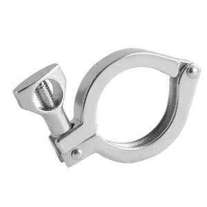 Ace Ss304 316 3A Sms Din Tc Tri Clamp Clover Hygienic Equal Stainless Steel Clamped Pipe Fitting Sanitary Tee - Product Image 2