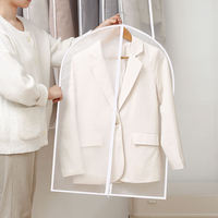Sac de vêtement chaud vêtements housse anti-poussière PEVA housses de vêtement pour placard vêtements stockage plastique anti-poussière costume sac