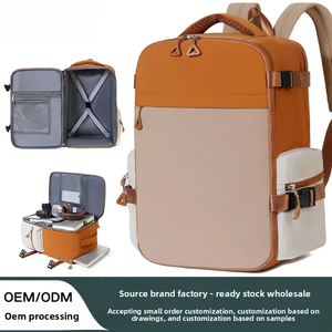 Sac de <span class=keywords><strong>voyage</strong></span> d'affaires imperméable personnalisé MKW3156 avec logo, sac à dos pour ordinateur portable 15,6 pouces pour hommes, grande capacité, antivol, sac à dos scolaire - Product Image 1