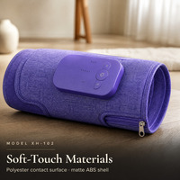 Enveloppe de compression portable pour mollets avec batterie intégrée et sangle largement réglable pour les voyages