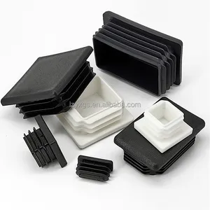 Plastic Pijp Stop Plug Fitting Roestvrij Buis Einddoppen Invoegen Product In Buis Pvc Insert Voor Vierkante Buis