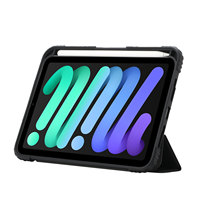 À la mode Anti-Choc Anti-Rayures TPU PC Housse pour iPad Mini 6 & Mini 7 Élégant Fermeture Magnétique Fermoir Ordinateur Portable Sac et Couverture