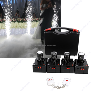 ألعاب نارية لحفلات الرقص الزفاف وحدة ألعاب نارية 4 جديلة النافورة الباردة التحكم عن بعد مجموعة المواد البلاستيكية مع تأثير شرارة - Product Image 2