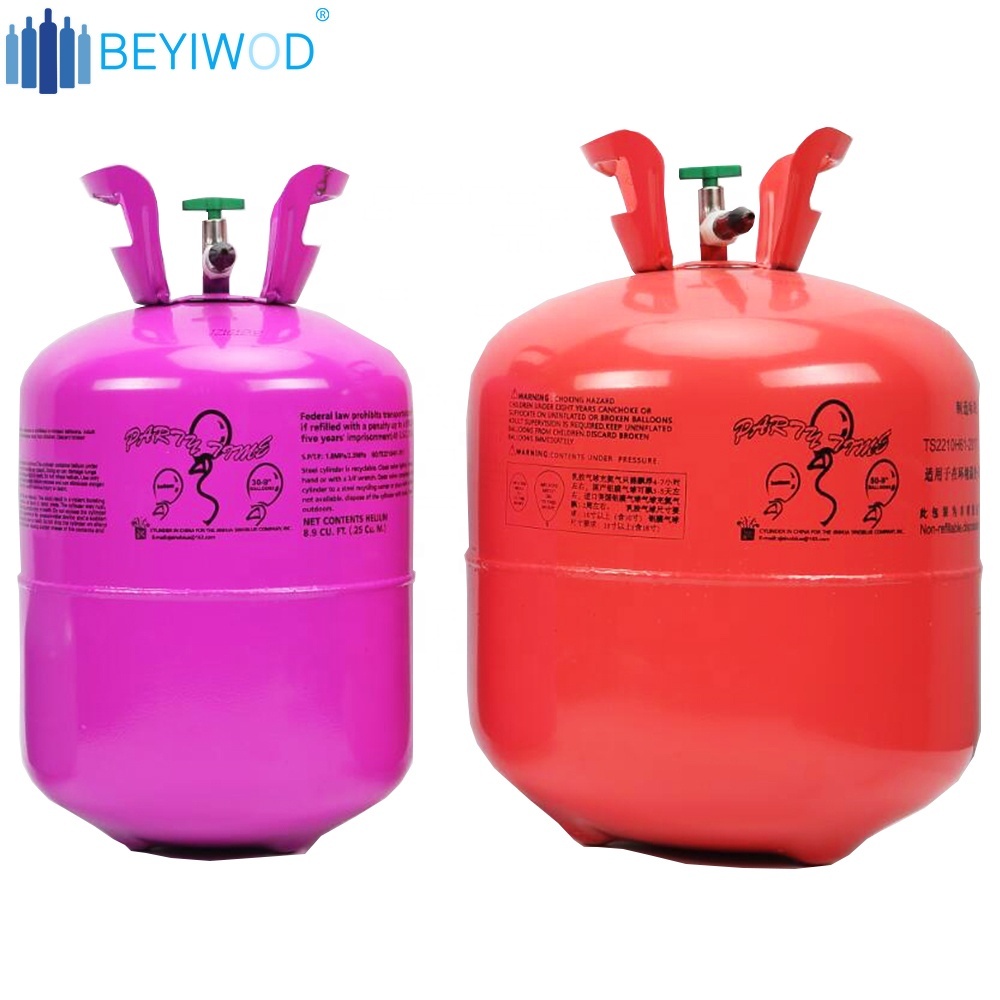 Disposable Helium Gas Cylinder 30 50 Balloon tank for Party