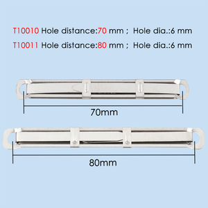 คลิปหนีบกระดาษโลหะคุณภาพดี Foska ขนาด 70 มม. 80 มม. สำหรับงานสำนักงาน - Product Image 2