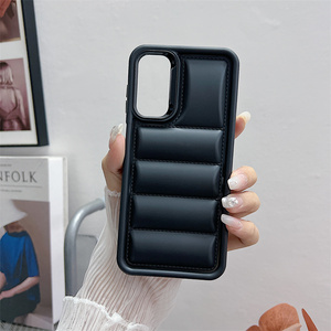 Custodia Airbag piumino Puffer custodia in TPU morbido antiurto <span class=keywords><strong>per</strong></span> <span class=keywords><strong>Realme</strong></span> 12x C61 C63 Note 60 Note 50 - Product Image 2