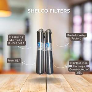 Unidad de Filtración Industrial de Acero Inoxidable 316L Fabricada en EE. UU. por SHELCO, Bomba Central RHS808A, Filtro de Procesamiento de Agua para Alimentos y Bebidas - Product Image 6