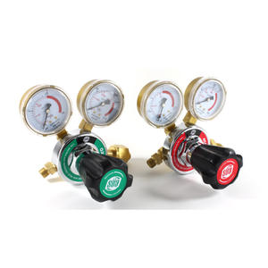 ชุดอุปกรณ์เชื่อมตัดแบบแอฟริกัน-อเมริกัน-อเมริกาใต้ พร้อมตัวปรับแรงดันออกซิเจนและอะเซทิลีนสำหรับงานเชื่อม - Product Image 1