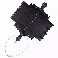 Système de rail de plafond pour photographie 3x3m, kit complet, système de support d'éclairage de studio, 4x pantographes pour studio