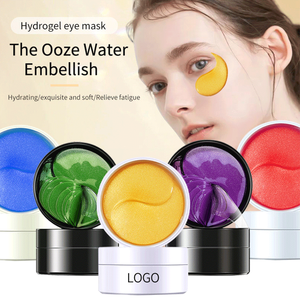 Parches de Mascarilla para Ojos de Té Verde con Colágeno Natural y Oro de 24k, Refrescantes, para Ojeras, Marca Privada OEM - Product Image 4