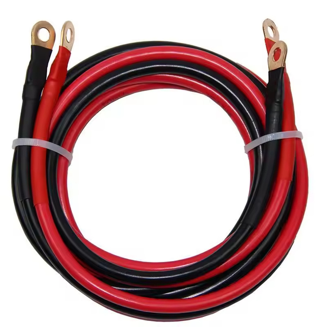 Custom Copper PVC Insulated Jumper Cable for Car & Forklift Battery Jump Start-AWG 5-8