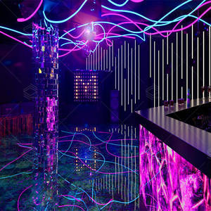 מסחרי LED בר דלפק למכירה צבעוני RGB LED אור מלון בר דלפק מועדון לילה - Product Image 4