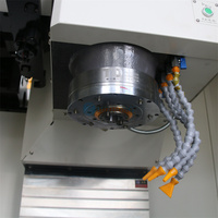 Fraiseuse CNC verticale à grande vitesse chinoise VMC1270 Centre d'usinage de fraisage CNC en métal de bureau à 5 axes