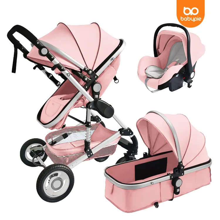 סיטונאי זול Carrinho דה Bebe 2 En 1 Poussette עגלת Kinderwagen יוקרה Pram נסיעות עגלת תינוק 3 ב 1 עגלת עבור תינוק