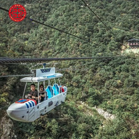 Funiculaire de tourisme pour aventures en plein air, transport aérien, visites panoramiques