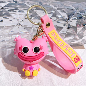 Porte-clés 3 styles cartoon <span class=keywords><strong>Poppy</strong></span> playtime jeux Figure Cute Soft 3D Doll PVC Keychain Car Bag Pendant - Product Image 6