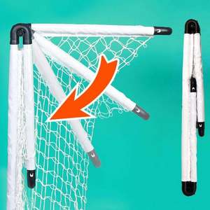 But de football pliable professionnel - But de soccer pop-up en PVC robuste avec logo personnalisé, pour l'entraînement et les jeux en extérieur - Product Image 4