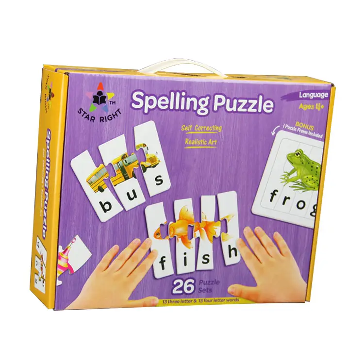 Alphabet jigsaw lernen pädagogisches baby kinder spielzeug puzzle für kinder geschenk