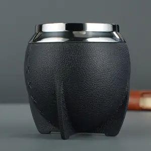 270ml Stainless Steel kreatif poliuretana luar desain baru Isolasi Panas modis Yerba Mate Cup