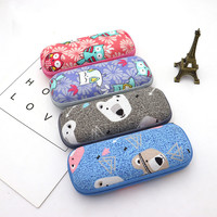 Étui à lunettes EVA avec fermeture éclair, pochette de voyage pour lunettes de soleil pour enfants et jeunes