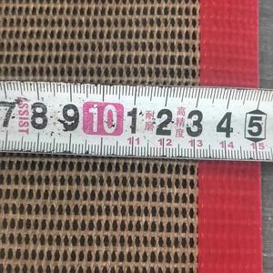 Bande transporteuse en maille de fibre de verre PTFE antiadhésive 1*1 mm, haute température, respirante, avec bordure rouge scellée - Product Image 4