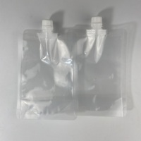 Sac en plastique de jus de bière d'emballage liquide de poche de chapeau de bec de 500ml avec le bec pour le liquide