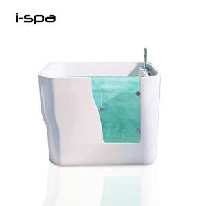 Bañera independiente moderna de acrílico I-Spa EAZY02 con forma rectangular - Product Image 2