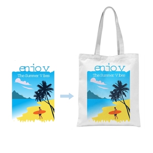 Customized Printing Large Capacity Canvas Tote Bag Zipper Cotton Lining Vintage Fashion Design for Women Promotional Shopping