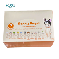 Boîte mystère authentique Sonny Angels Animals Série 3, figurines d'anime kawaii, décorations pour la maison, boîte mystère SA