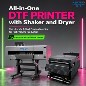 New Automatic 4 Head DTF Textile Printer High Volume Clothing Production PET Film Heat Transfer Custom Apparel Manufacturing