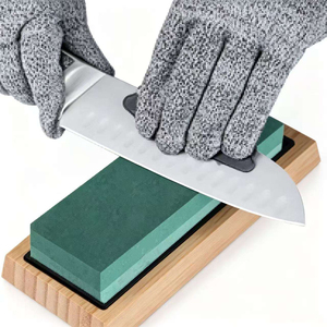 Pierre à aiguiser de qualité supérieure, ensemble de pierres à aiguiser double face, pierre à aiguiser à double grain, aiguiseur de couteaux - Product Image 5