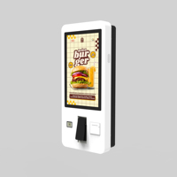 Kiosco de Autoservicio con Pantalla Táctil de 27 Pulgadas, Sistema de Pago, Impresora y SDK para Reservas, Pedidos y Pagos en Restaurantes