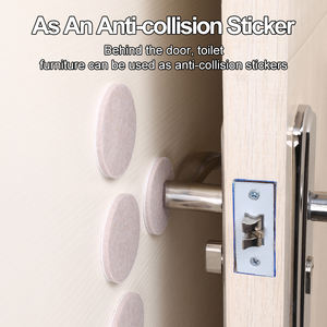 Coussinet de meubles coulissants en feutre rond, adhésif Durable, pièces, prix Direct d'usine - Product Image 2