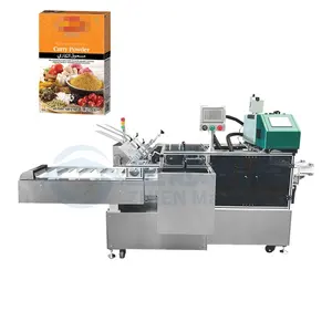 Machine d'emballage automatique horizontale en carton Machine d'emballage de cartonnage de boîtes de masala pour épices et curry en poudre