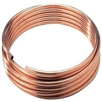 Tube en cuivre souple métrique C10200 de 7 mm, conforme à la norme GB T1528, pour l'installation de climatiseurs résidentiels en appartement et en mur, en stock